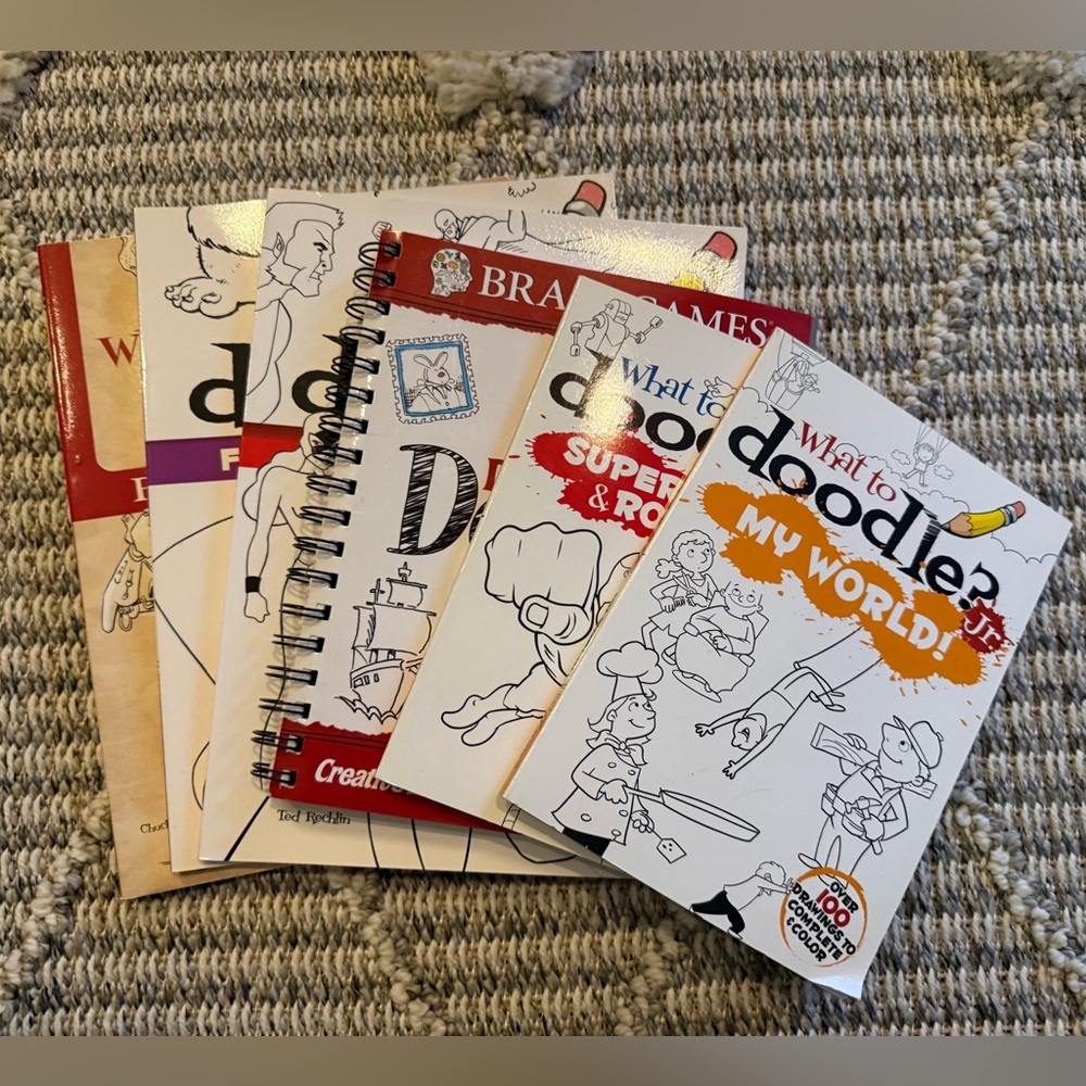Creative Doodle Books Collection - drawing